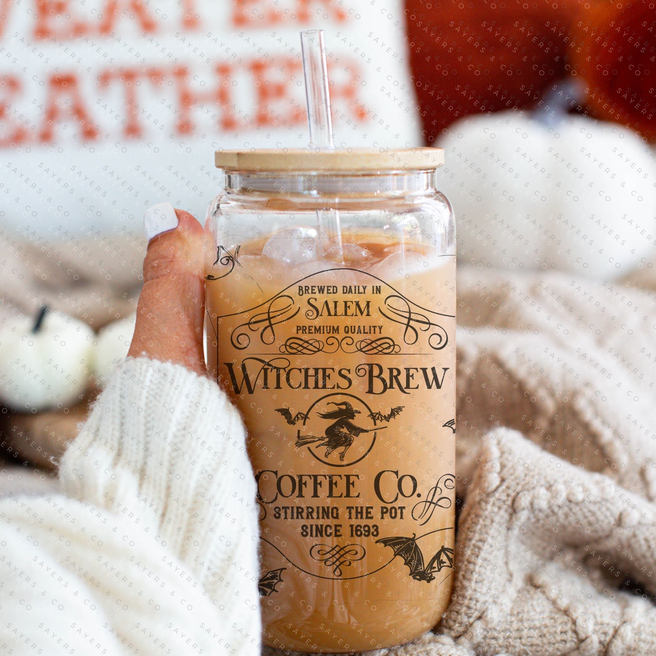Witches Brew Cafecito | Cold Cup Wrap