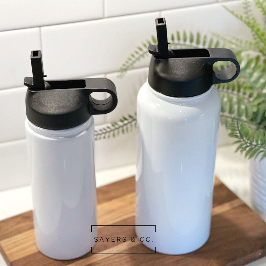 30 oz SUBLIMATION Stainless Steel Blank Insulated Sport Water Bottle — Bulk  Tumblers
