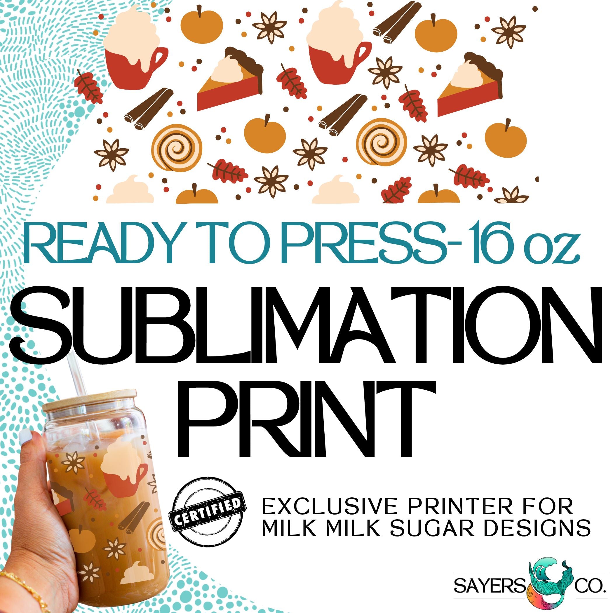 Hello Fall SUBLIMATION TRANSFERS Ready To Press | Sublimation Prints |  Autumn Sublimation Designs | Fall Please Sublimation