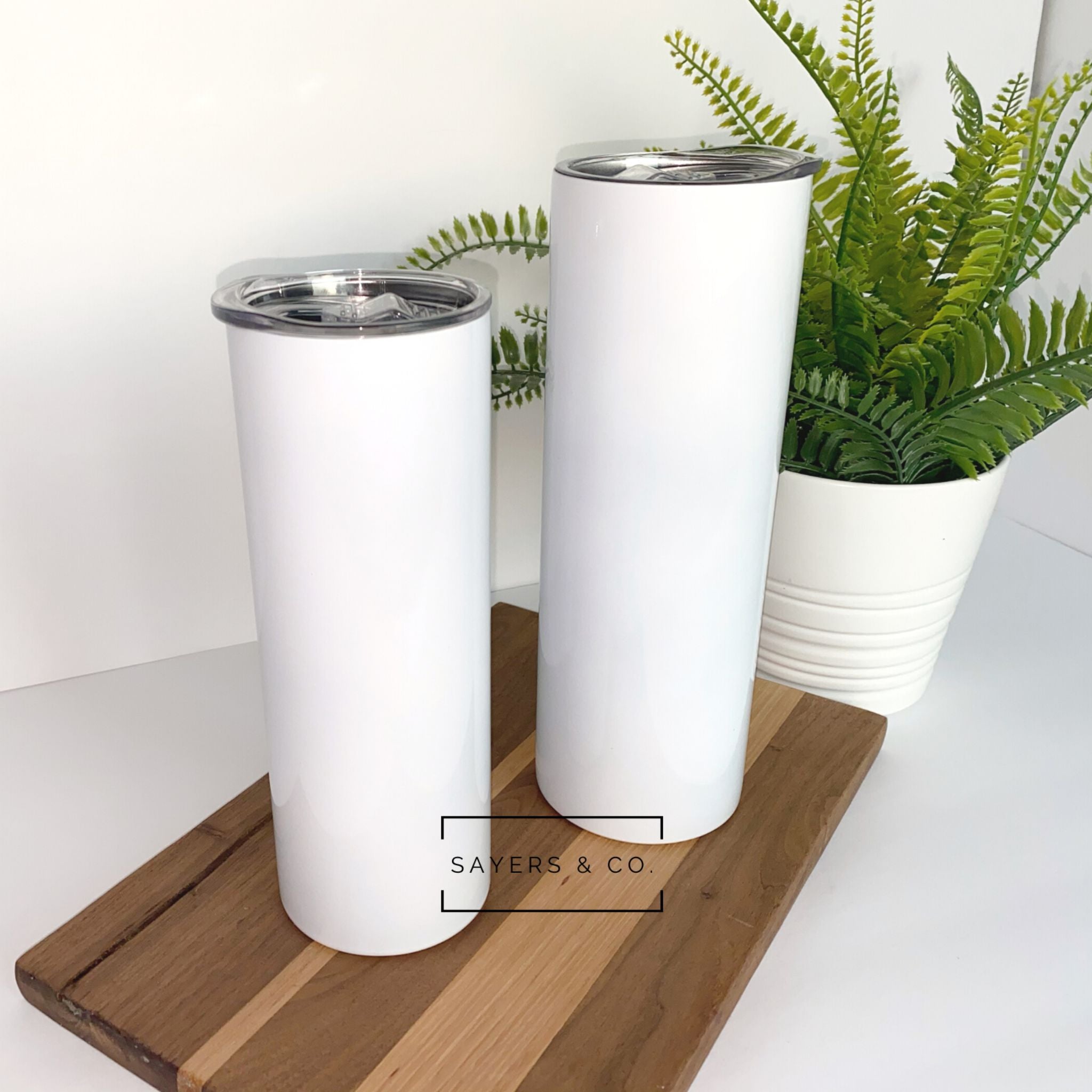 Tumblers for Sublimation 20oz Straight Skinny - The Solo Suite