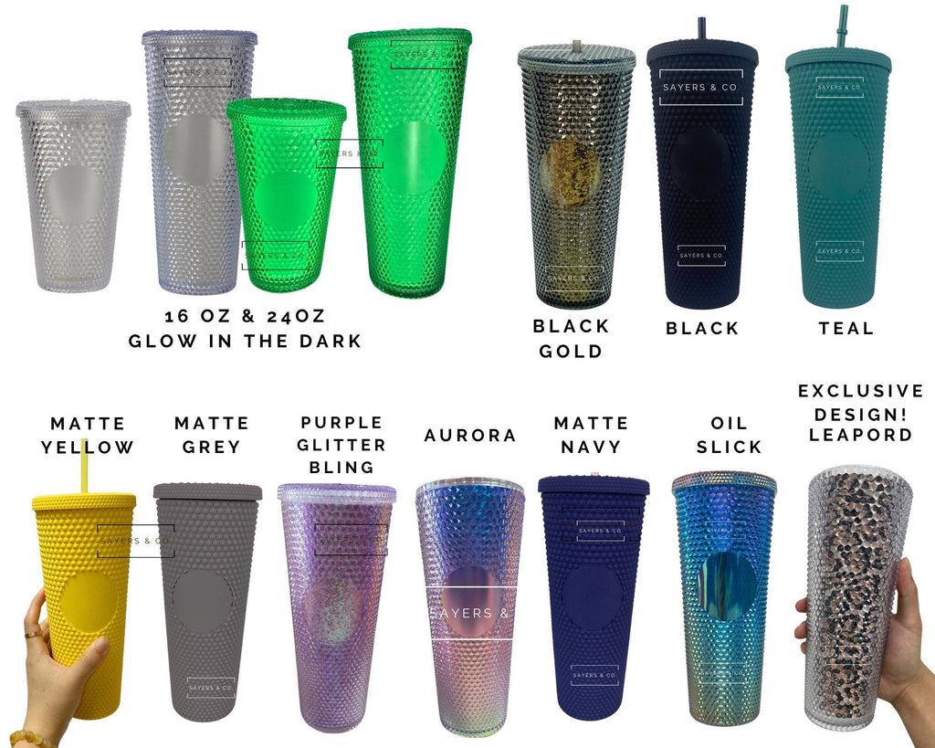 https://www.sayersandco.com/cdn/shop/products/24oz-Custom-Holiday-Scribble-Studded-Double-Walled-Tumbler-Glow-Color-Options_1024x1024.jpg?v=1691546458
